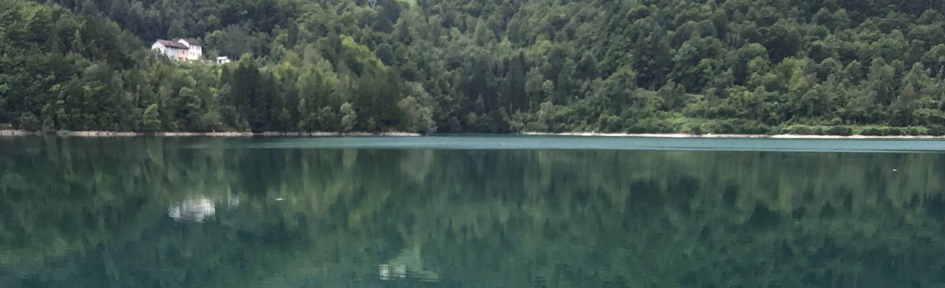 Lago di Barcis, da Tambre